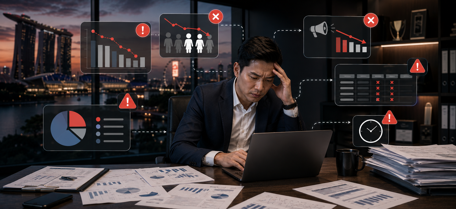 Disconnected systems causing business chaos